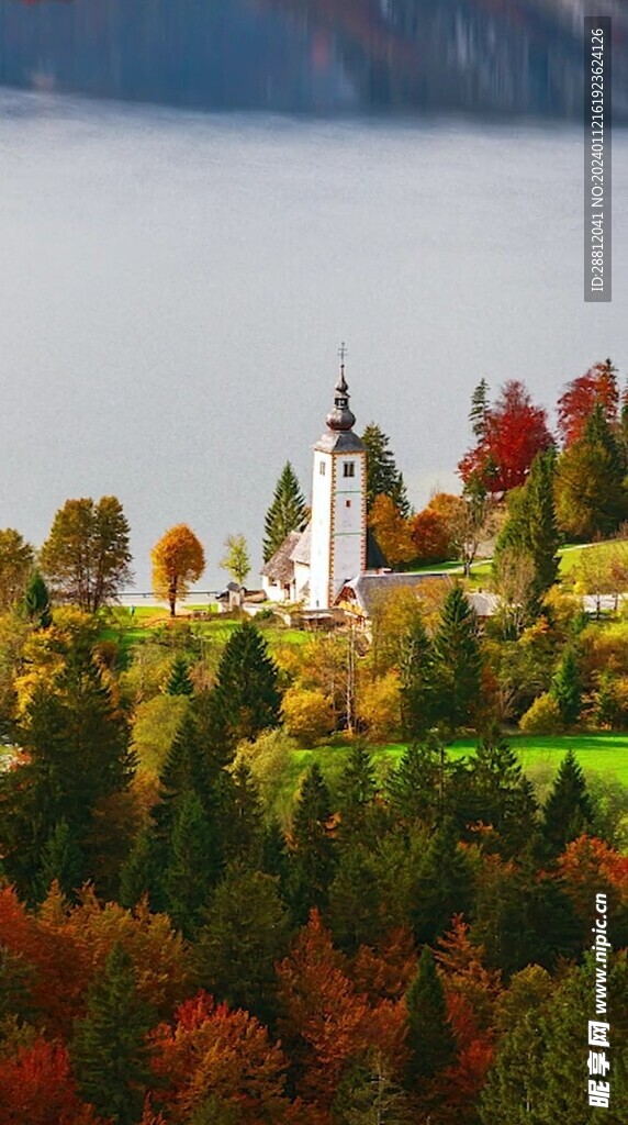 高清唯美风景拍摄竖屏素材