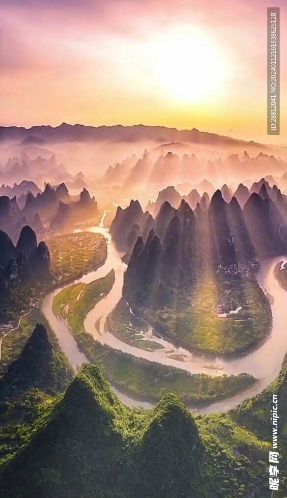 高清唯美风景拍摄竖屏素材