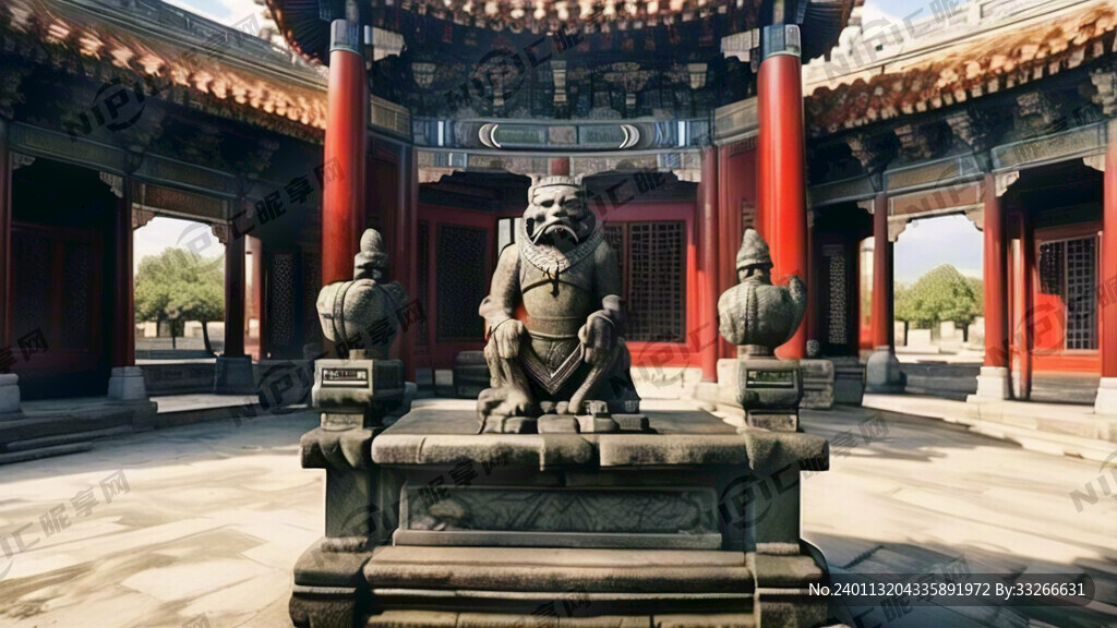 皇宫 明代 无人 横构图