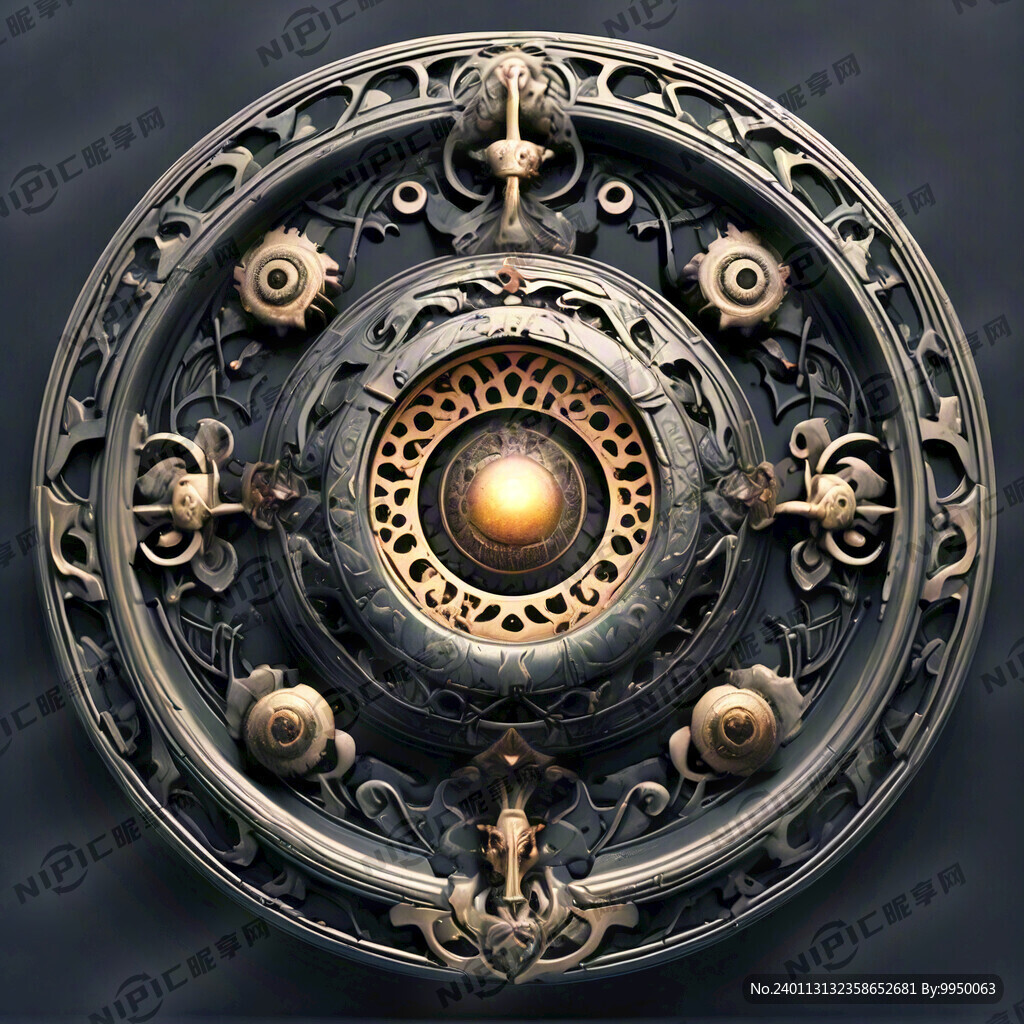 一个圆形图案 知联之家