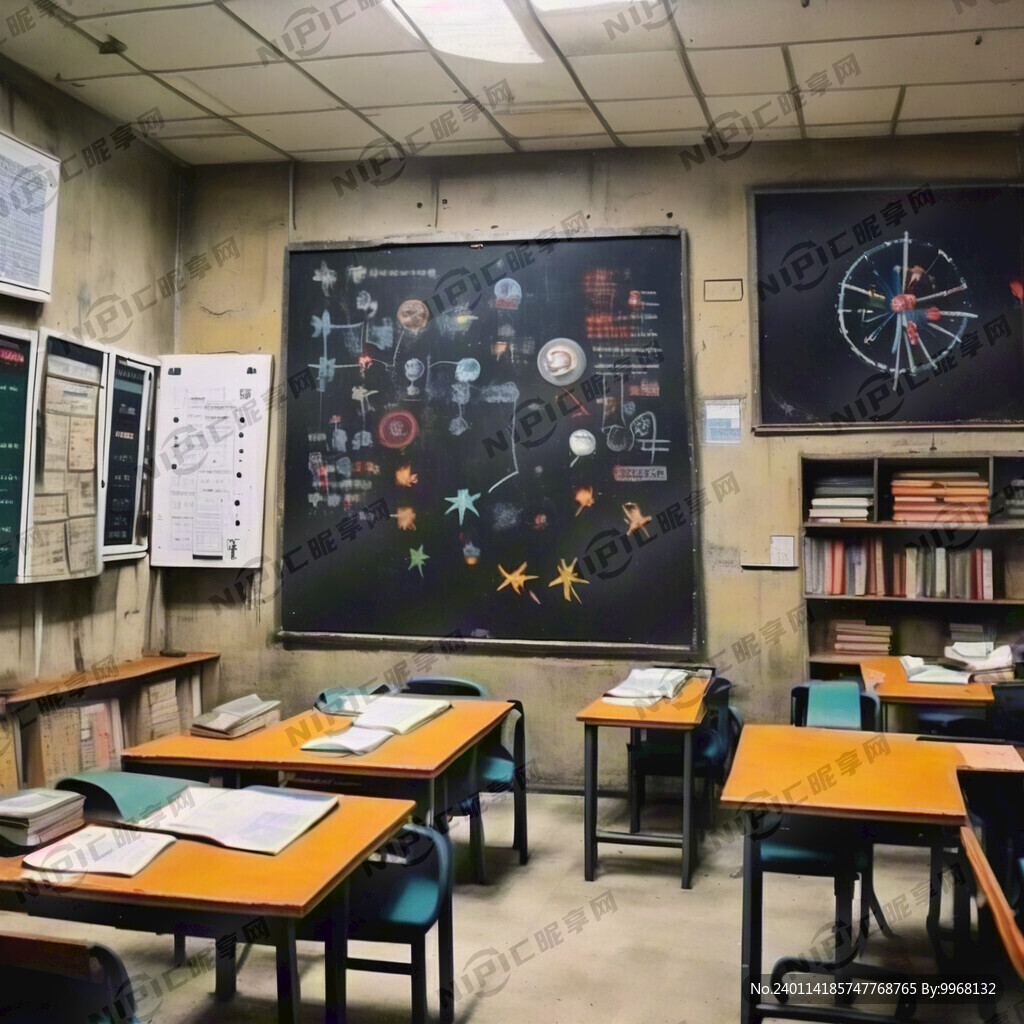 诸暨二中学科教室文化墙