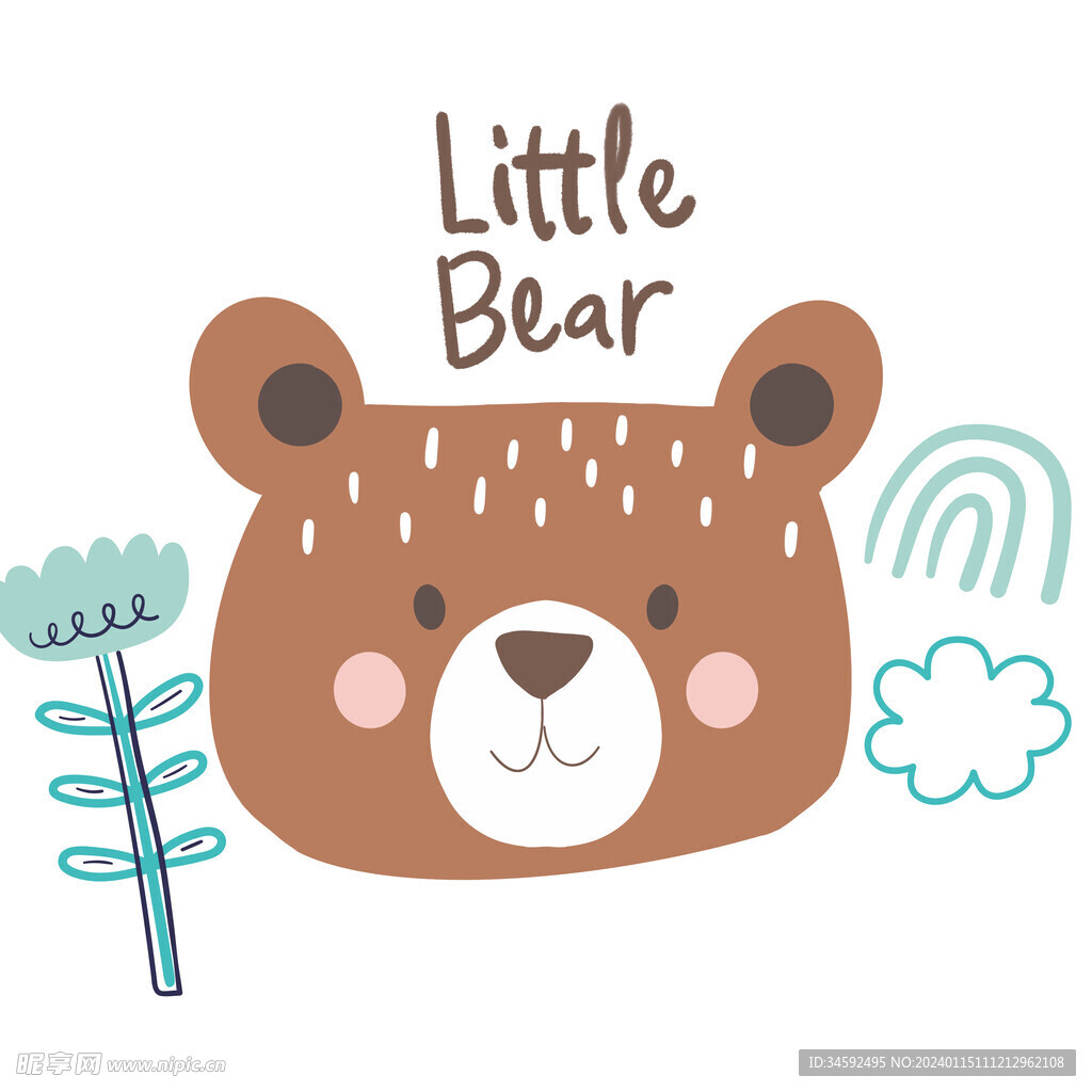 卡通小熊