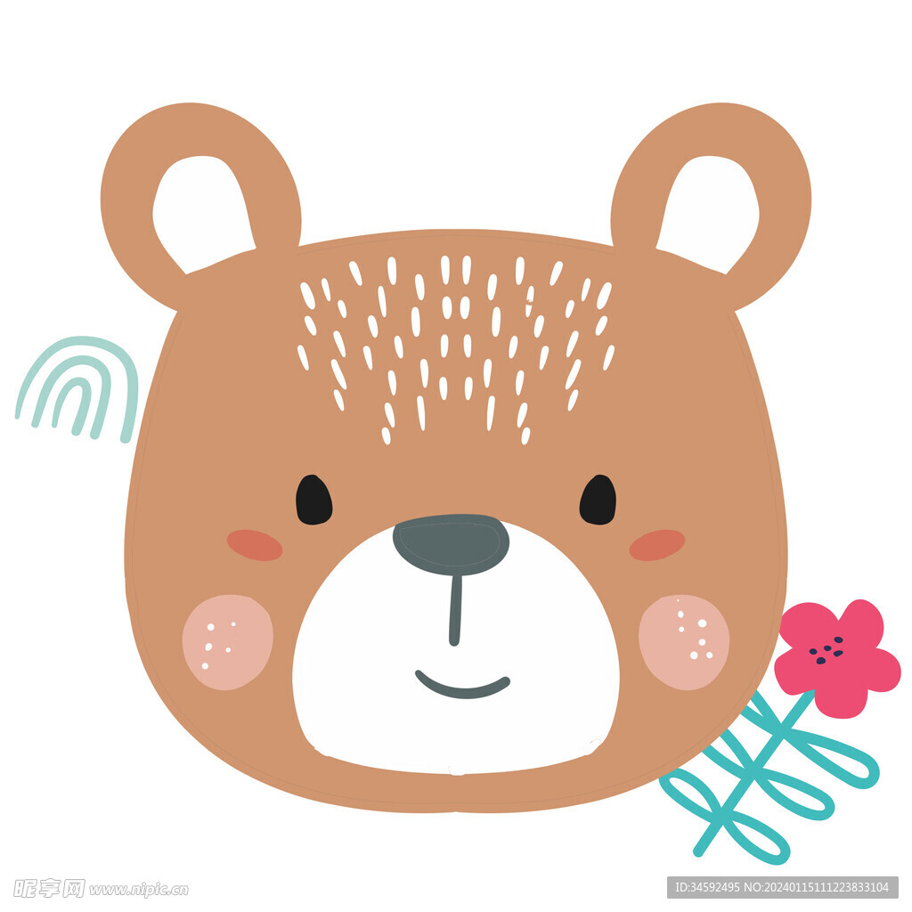 卡通小熊