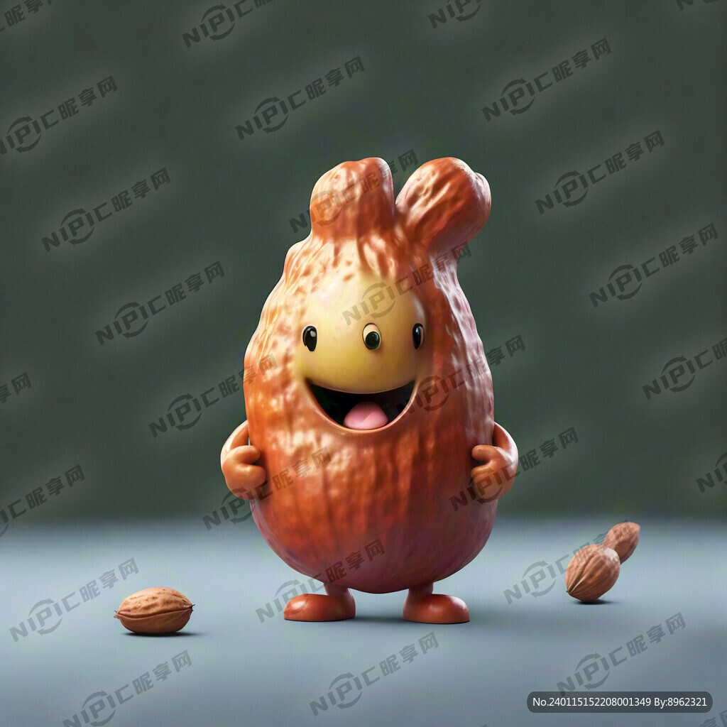 花生插画 拟人化 可爱 卡通