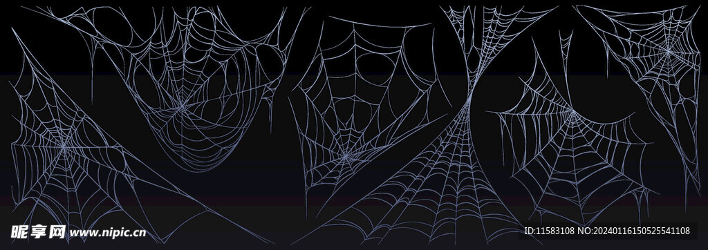 蜘蛛网矢量