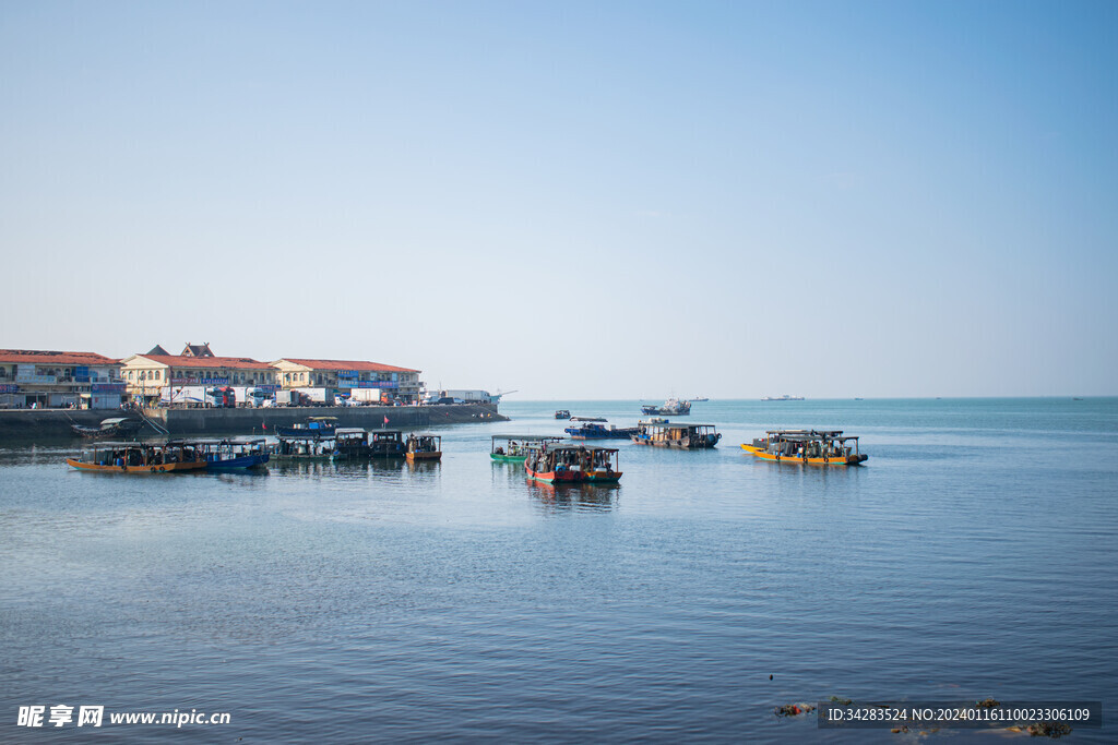 北海市老街海边