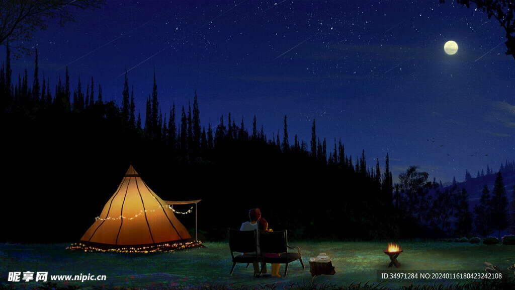  小清新简约创意海报图片