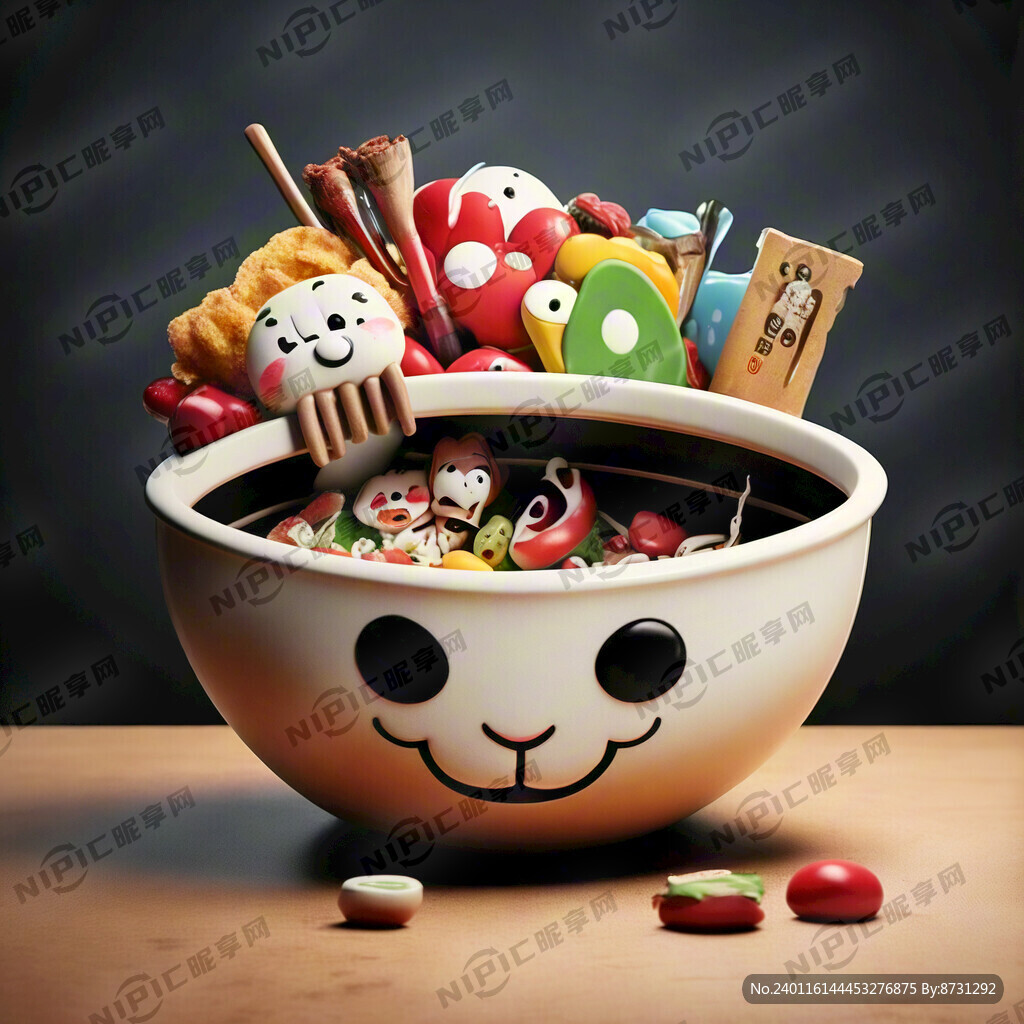 卡通大碗 餐饮