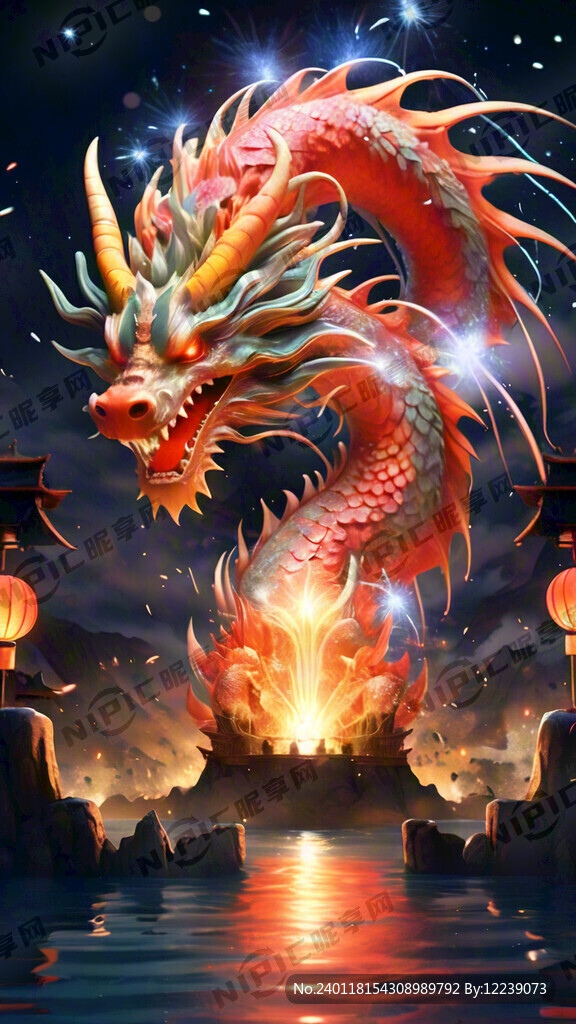 龙年的新春海报