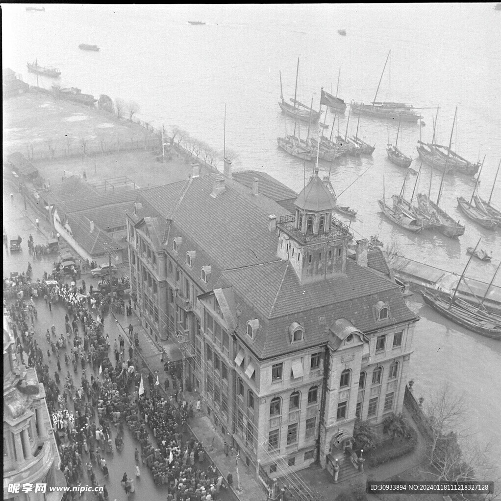 民末 上海 历史影像 