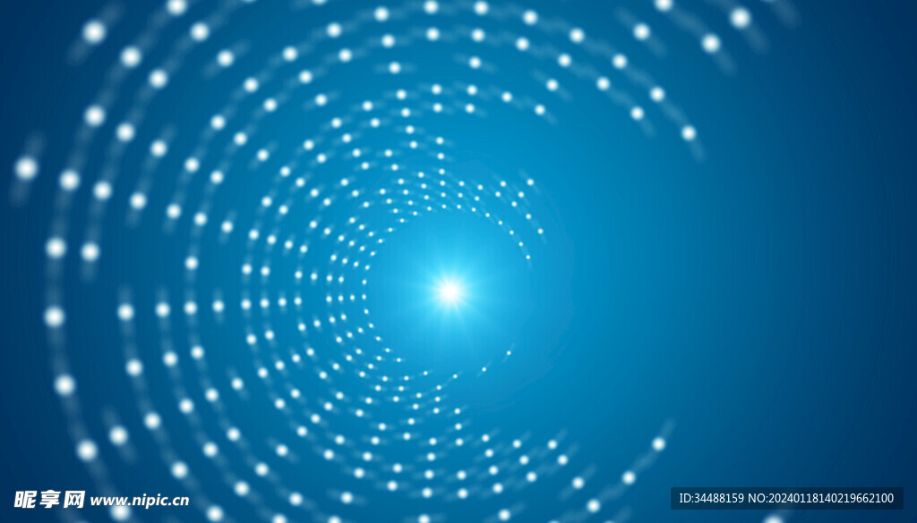 蓝色渐变科幻背景