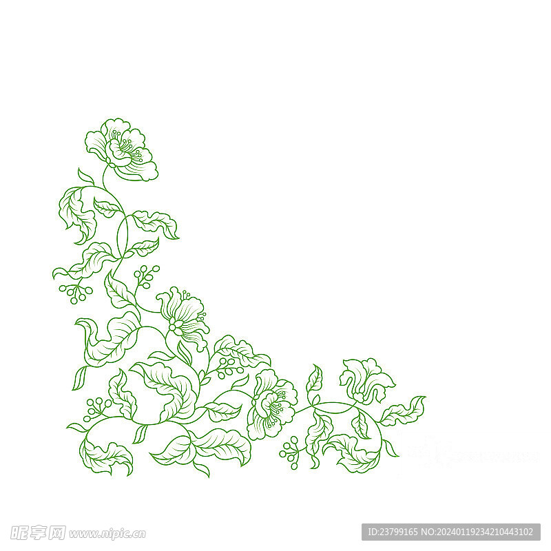 传统图案花纹矢量图