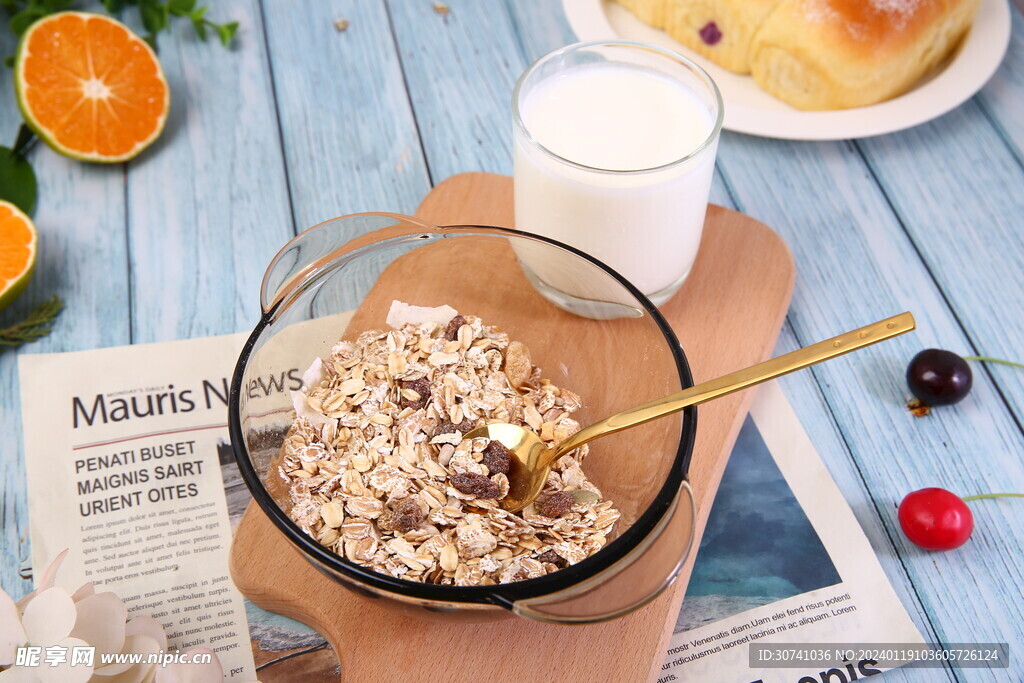 牛奶麦片