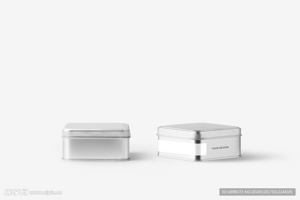 金属包装盒样机