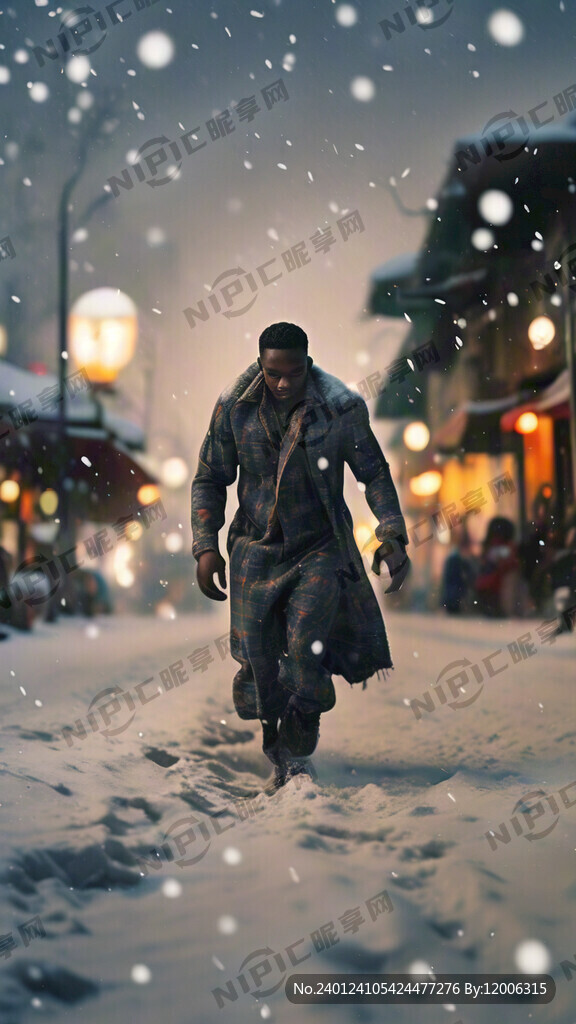 非洲 下雪 雪漫膝盖 身穿夏装