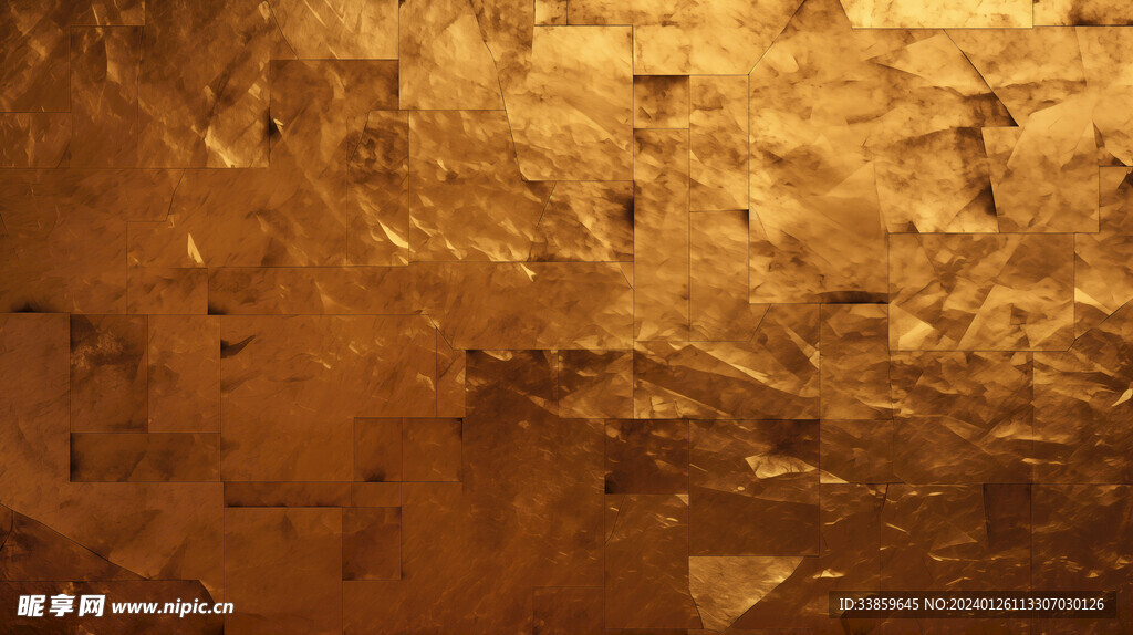 黄金金砖纹理背景素材