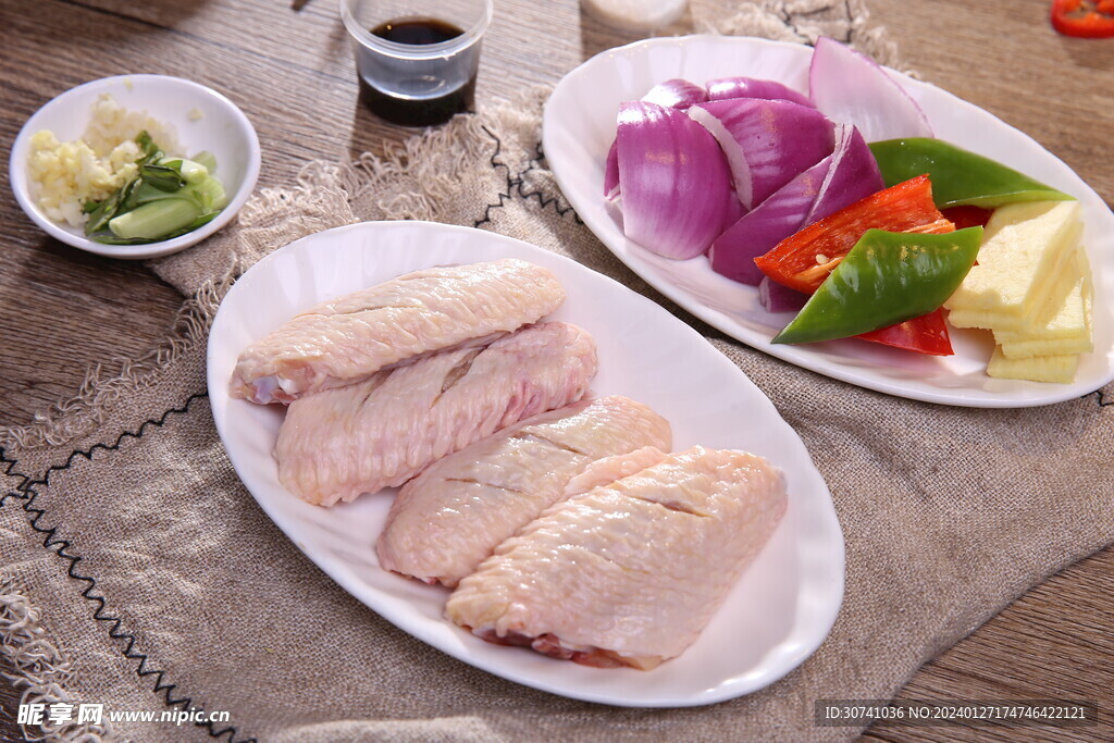 台式三杯鸡配料