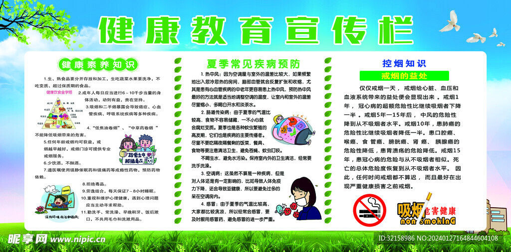 健康教育宣传栏