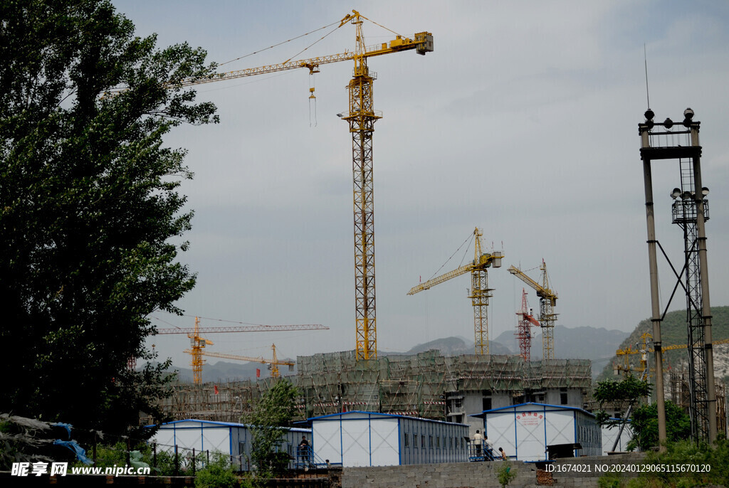 惠景新苑小区建设过程