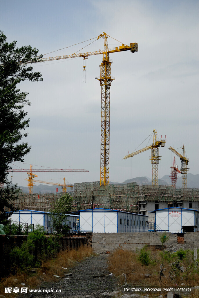 惠景新苑小区建设过程