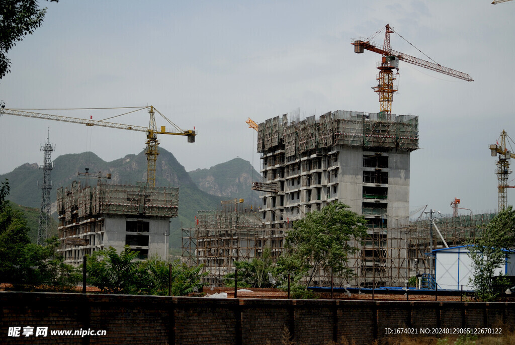 惠景新苑小区建设过程