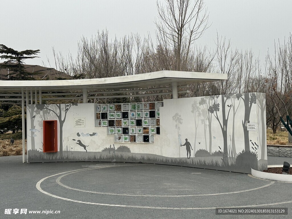 公园里的生物角