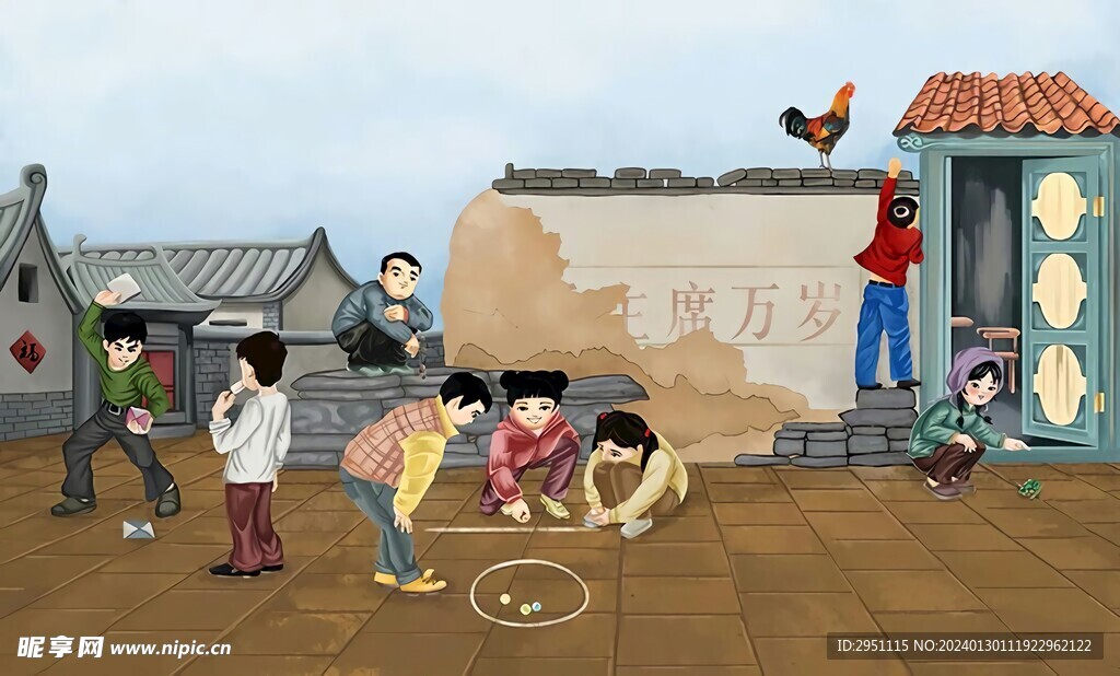 复古怀旧乡愁记忆