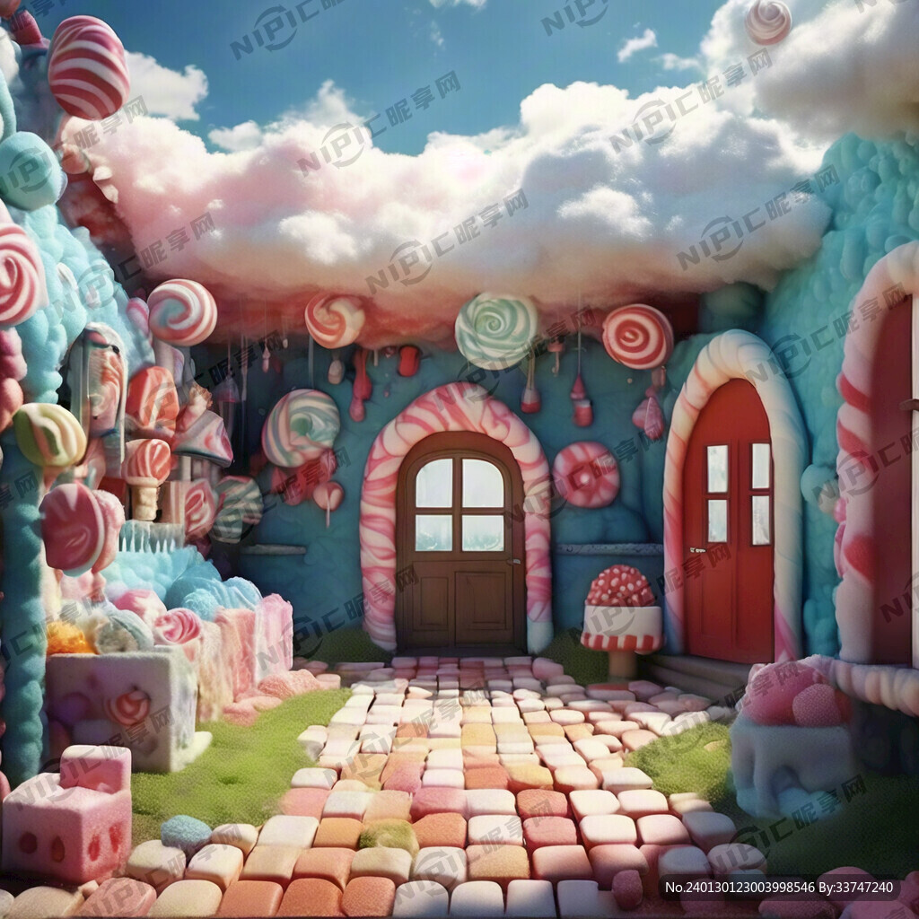 好多糖果屋 小道 云