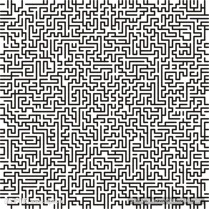 迷宫防伪背景底纹