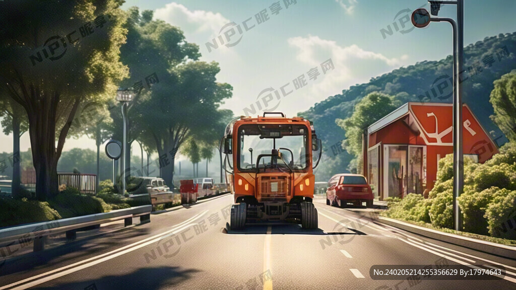 城市公路养护 现代 呵护 美景