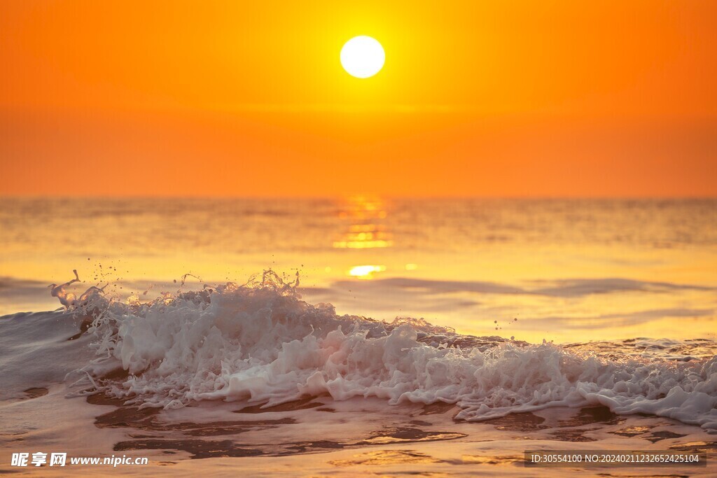 沙滩 海湾 风景图片