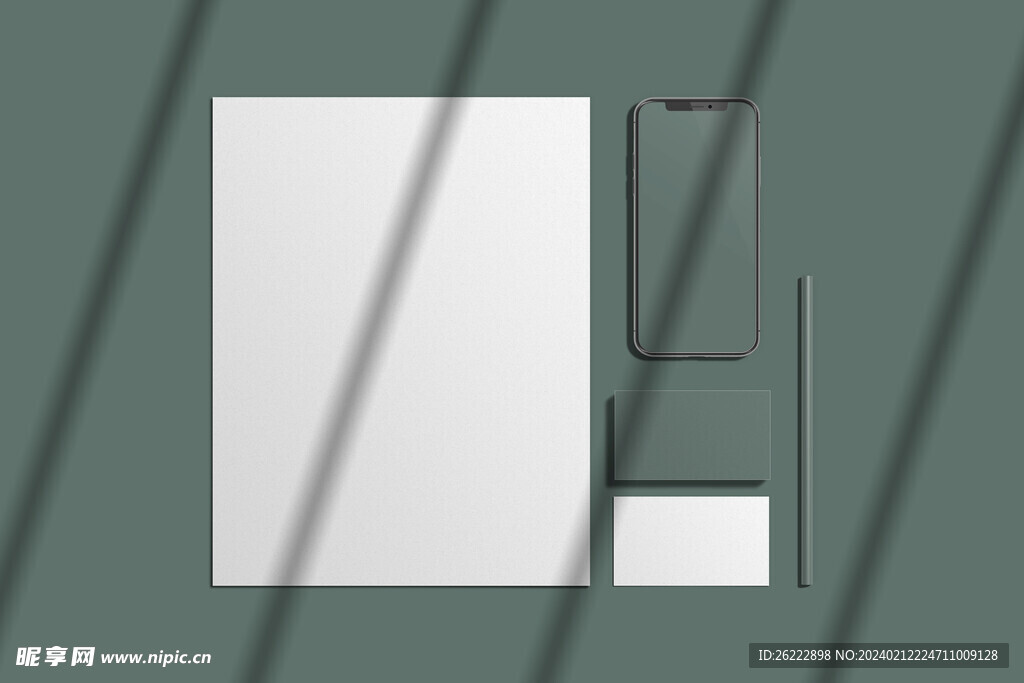 文件办公用品展示样机 