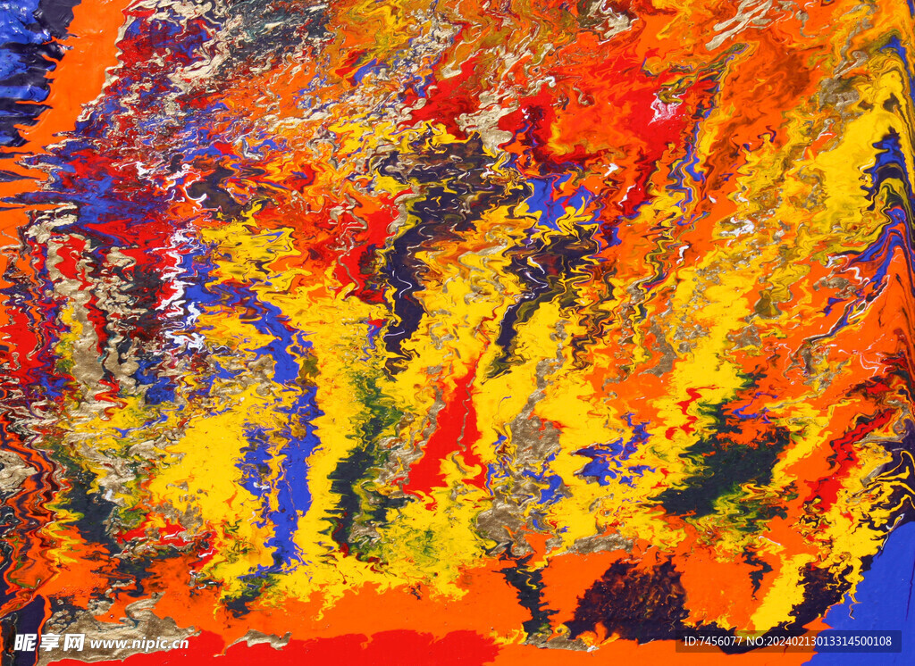 抽象水彩艺术油画装饰画