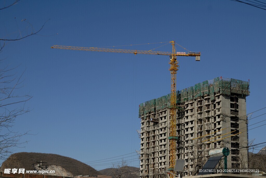 惠景新苑小区建设工地