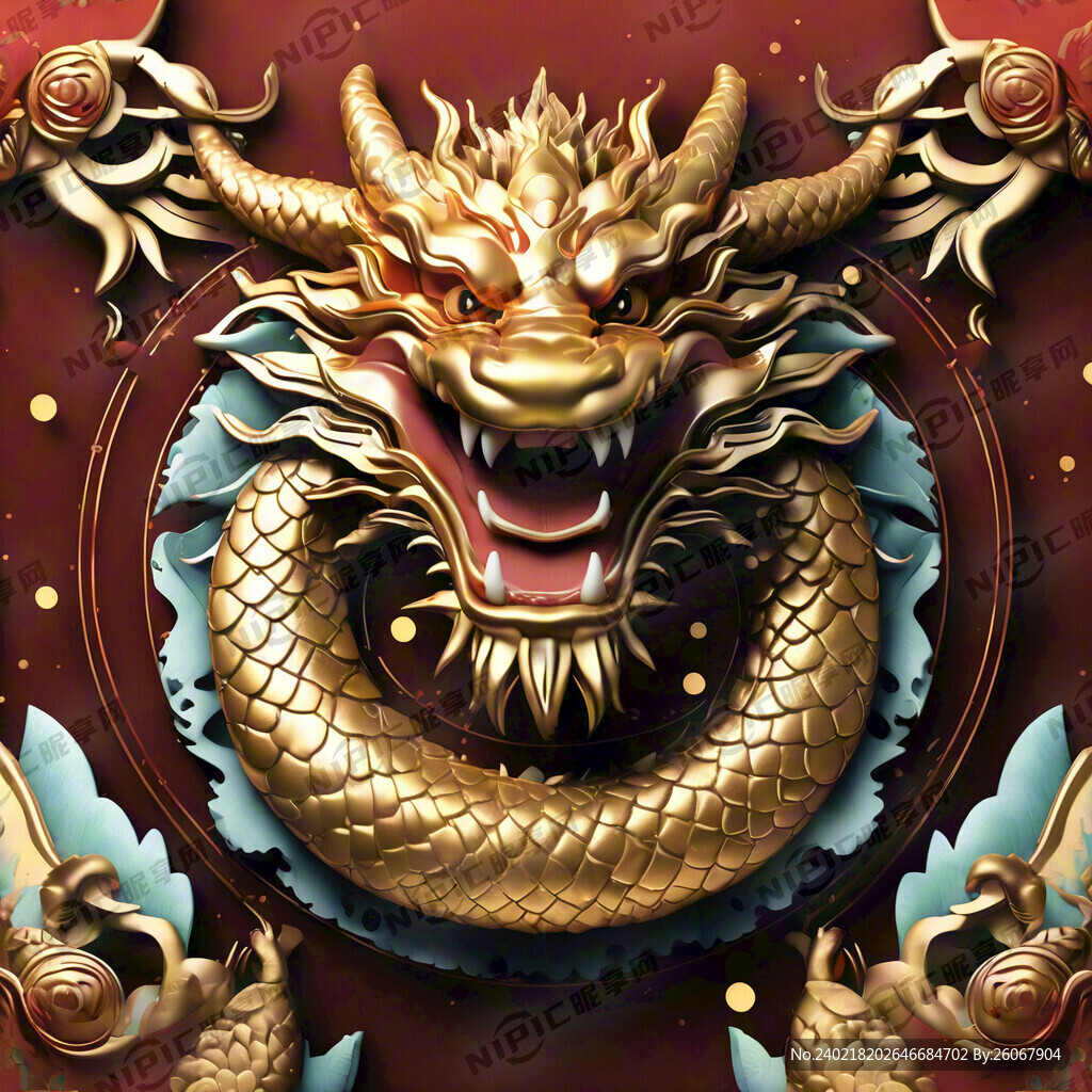 生成一幅开工大吉的海报 红色