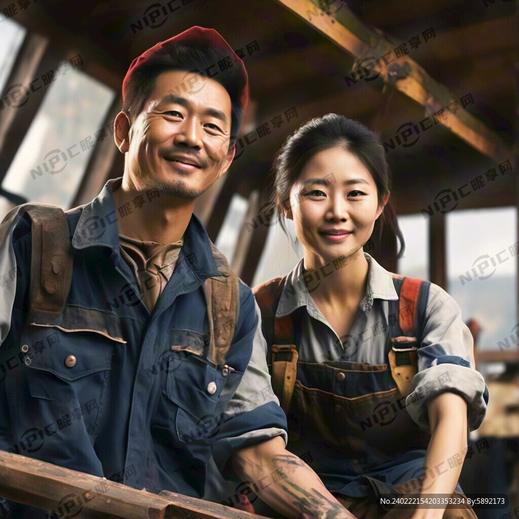 五一劳动节 劳动者 锤子 镰刀