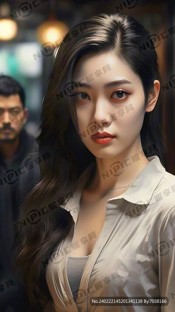 都市两张对称脸的女人 追凶场景