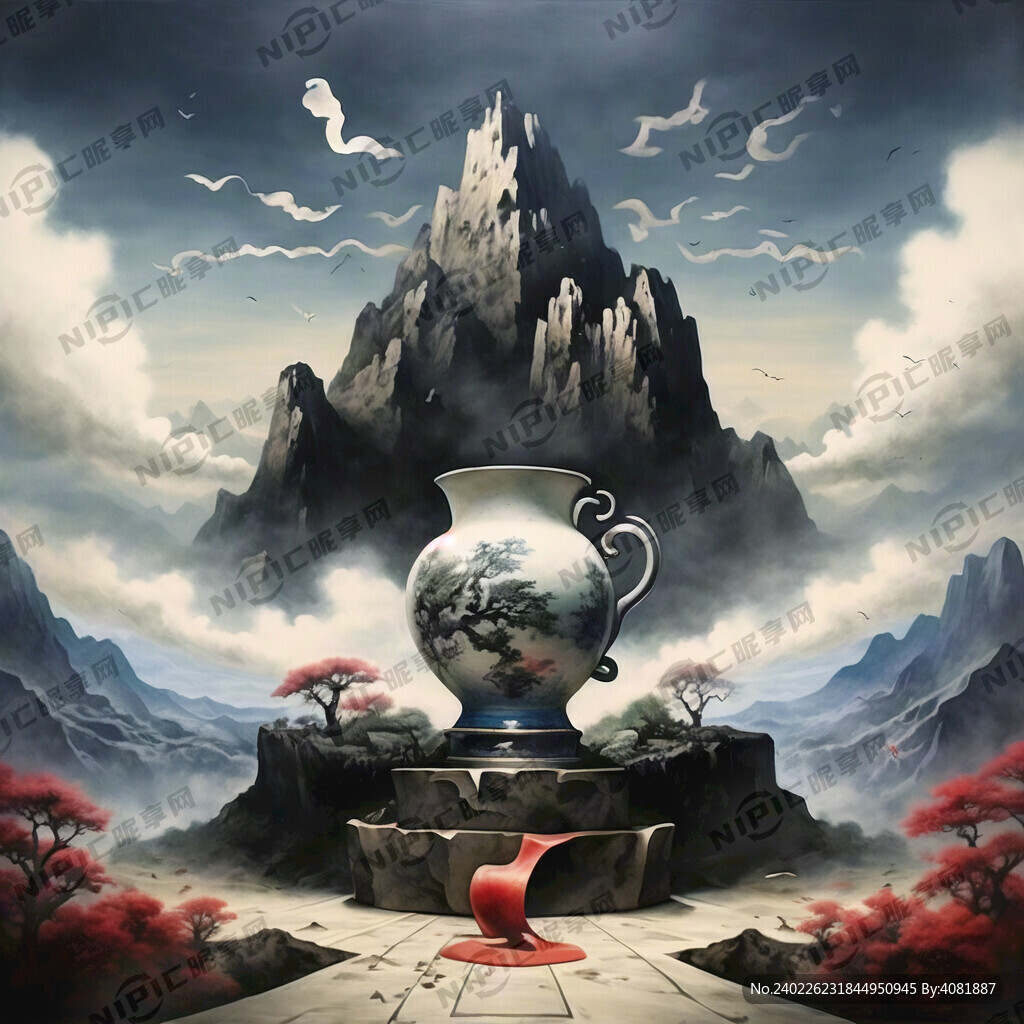 像大力神杯一样的山