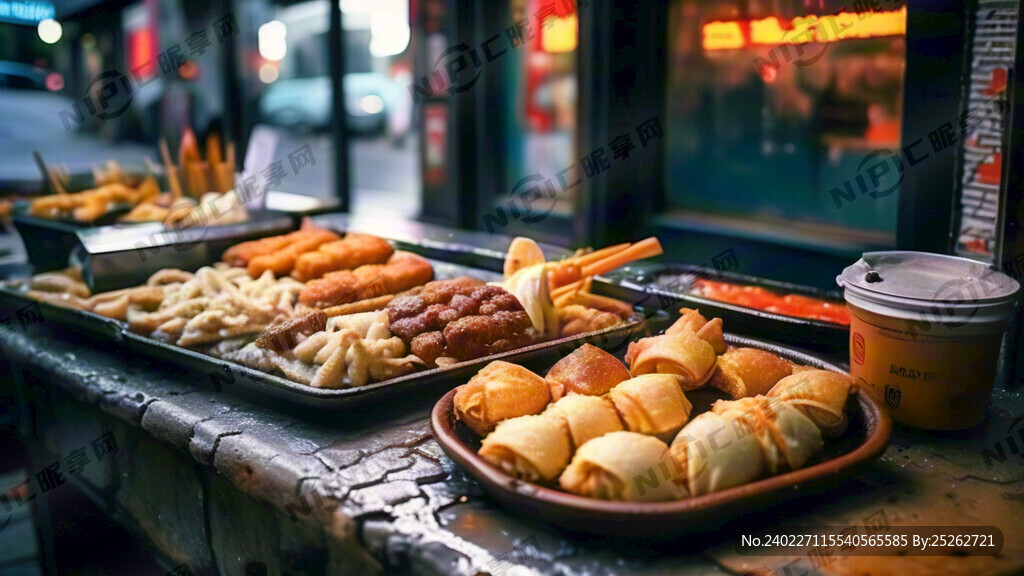 街头小吃食物