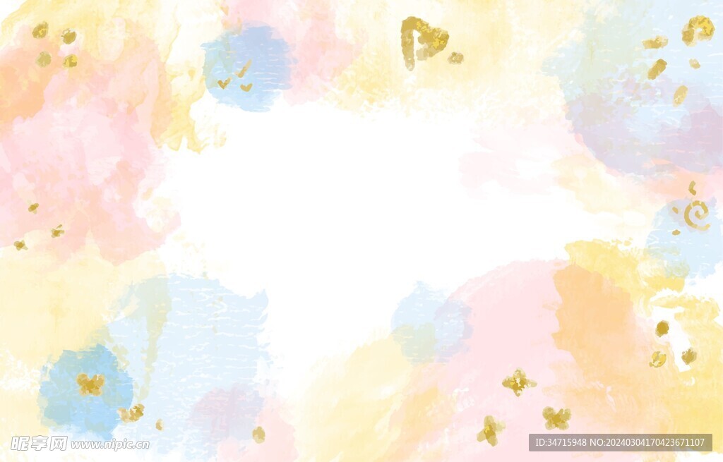 撞色花朵卡通背景