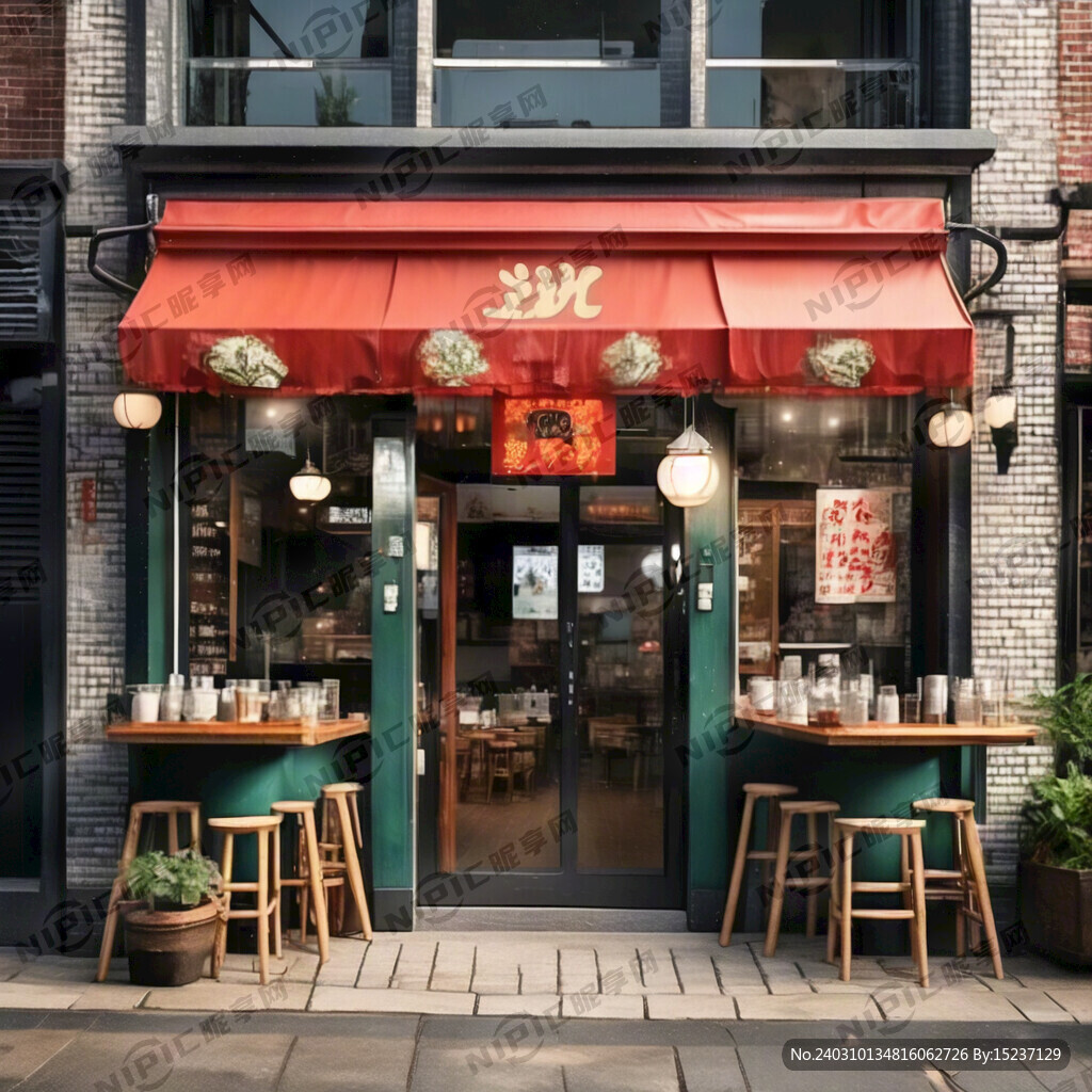 小巷子餐饮门头