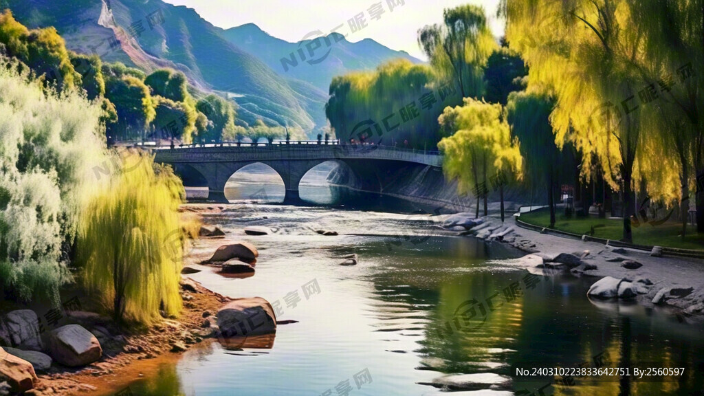 南阳市白河美景