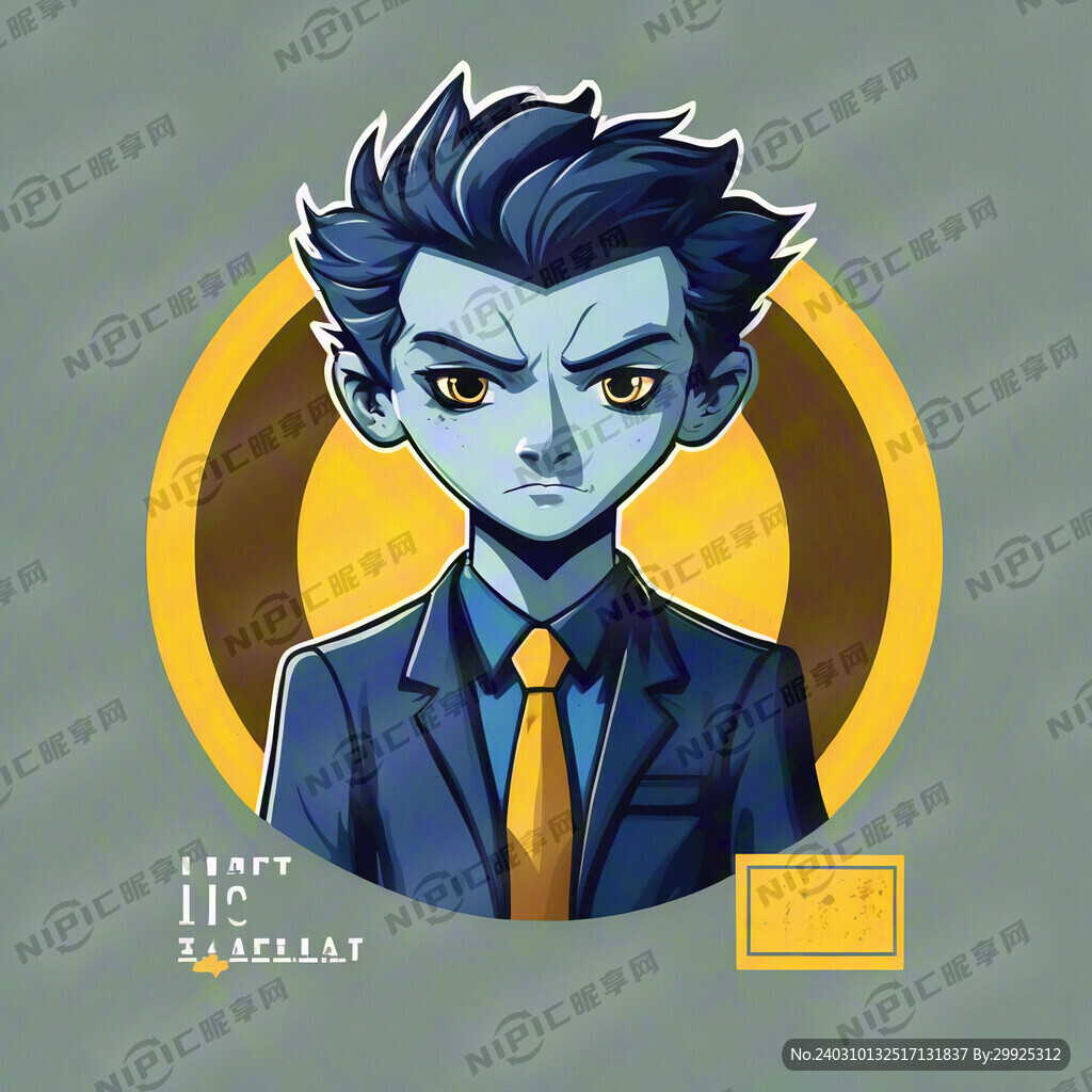 天成 扁平化 黄色 蓝色