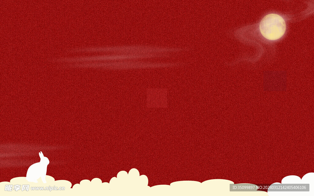 红色背景