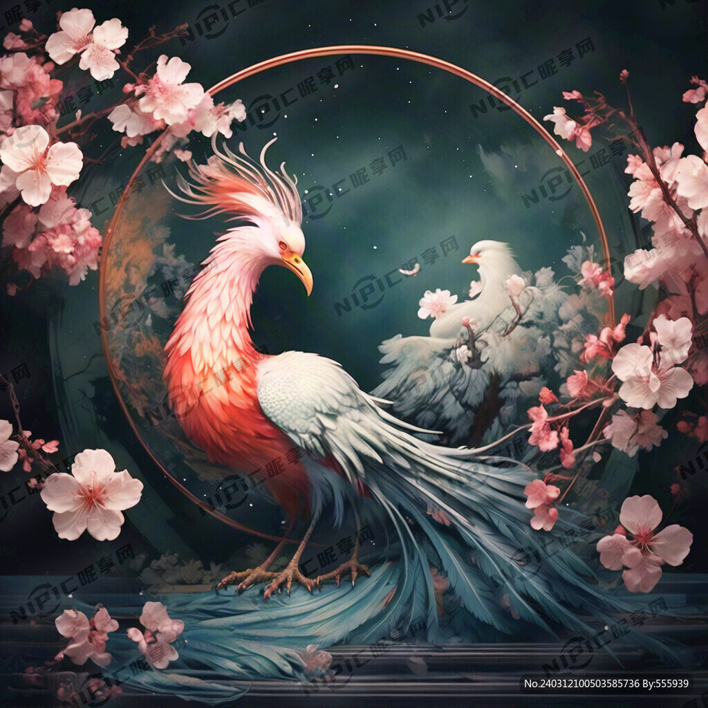 春分时间　樱花　　凤凰