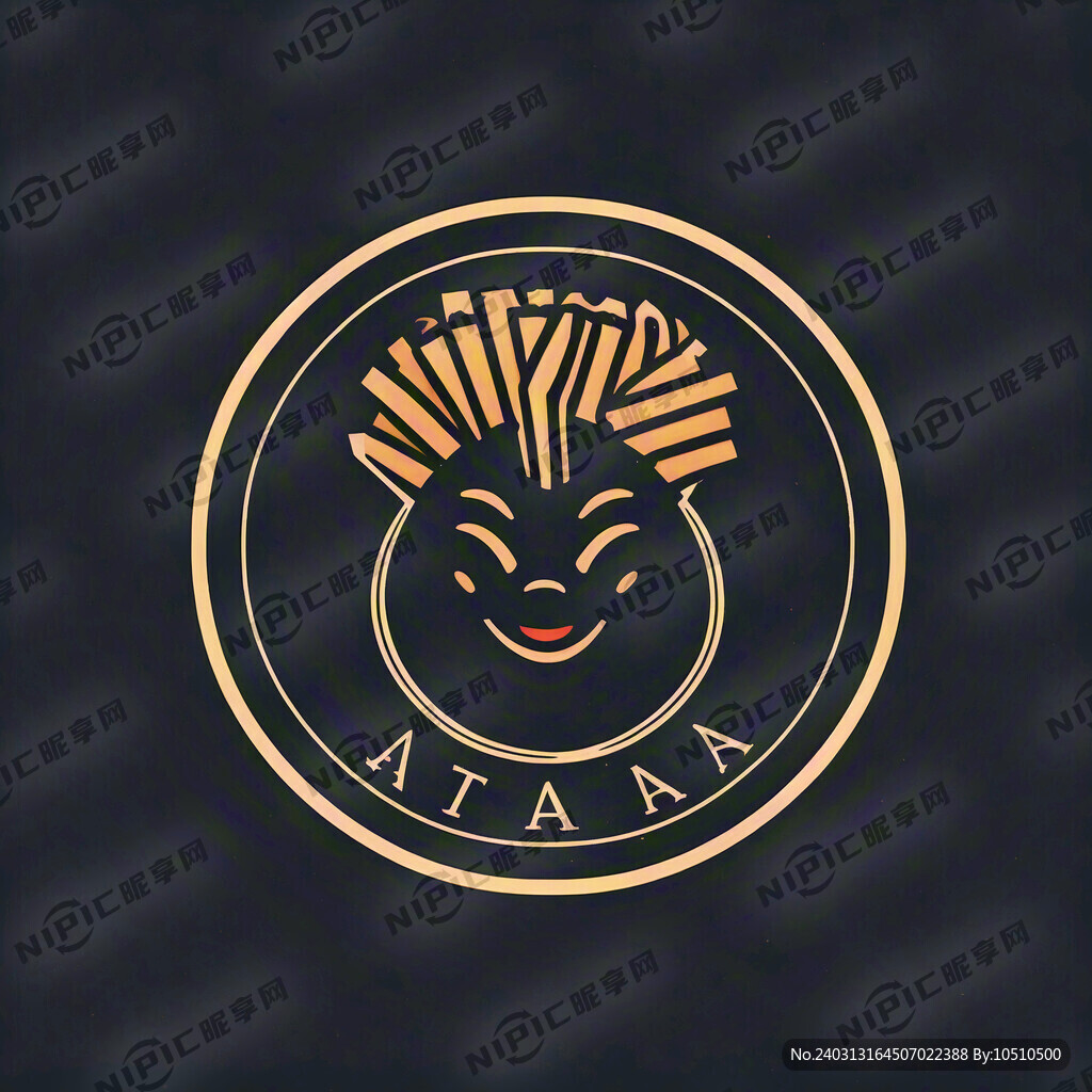 米多多生成一个快餐品牌标志