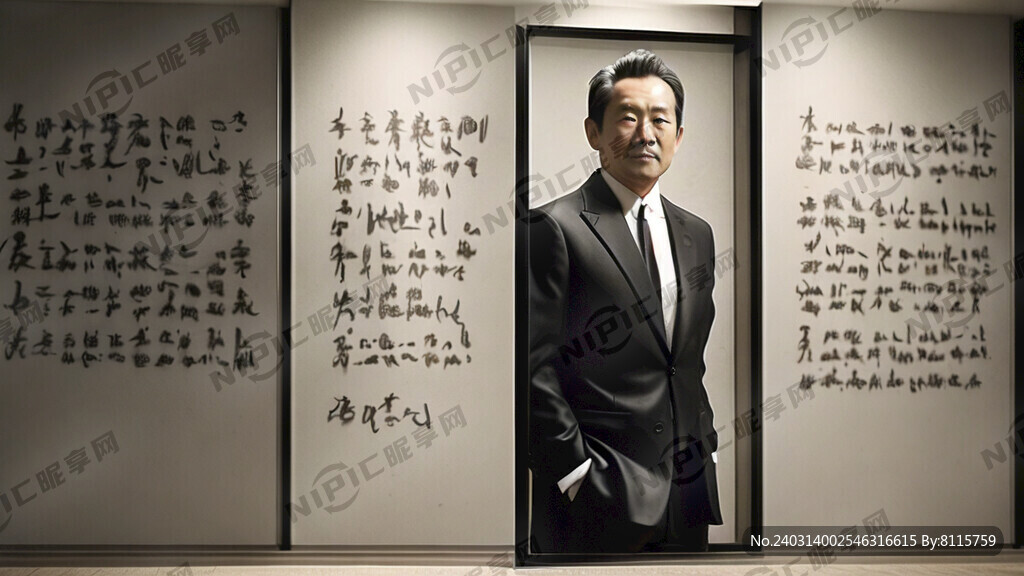 名人语录 形象墙 简洁大方