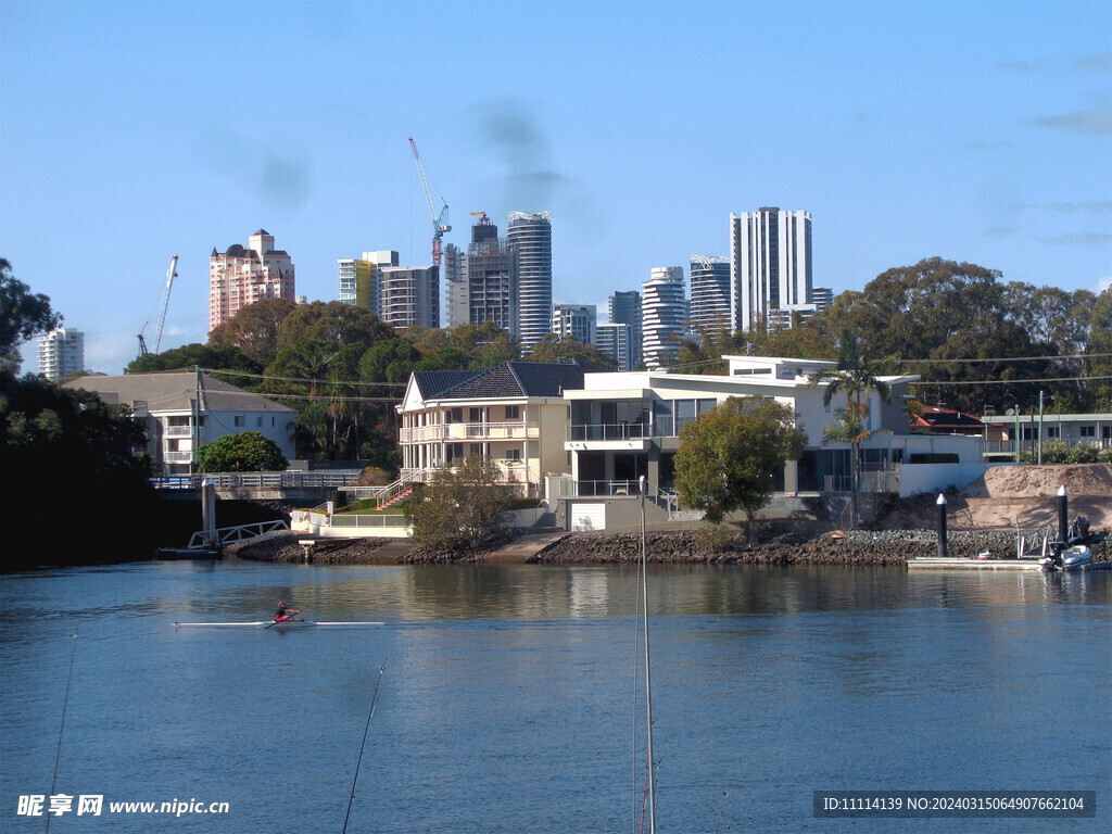 黄金海岸城市风景