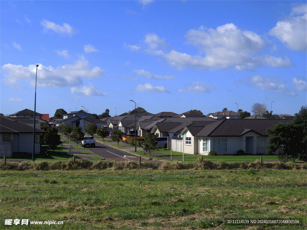 奥克兰南区海边小镇风景