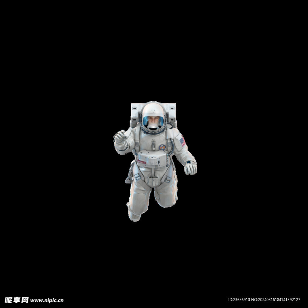 太空航空宇航人员样机 